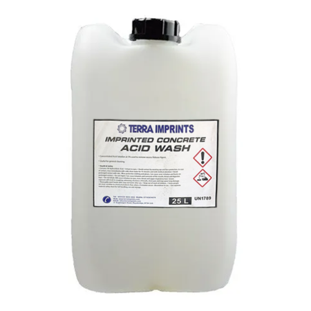 Imprinted concrete Terra Acid Wash